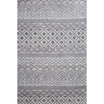 Carpet 4 seasons Mambo 8206/95 gray off-white Boho geometric patterns